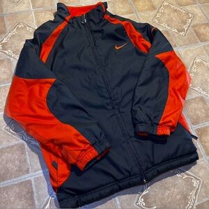 Vintage Y2K Nike Reversible Jacket - Windbreaker to Fleece - Youth M